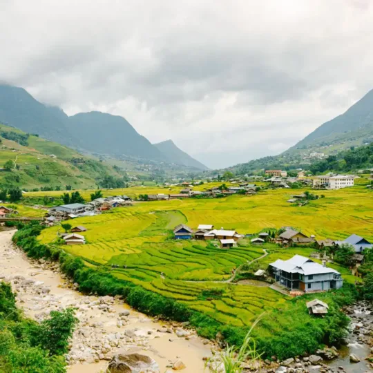穆昂花山谷 (Muong Hoa Valley)